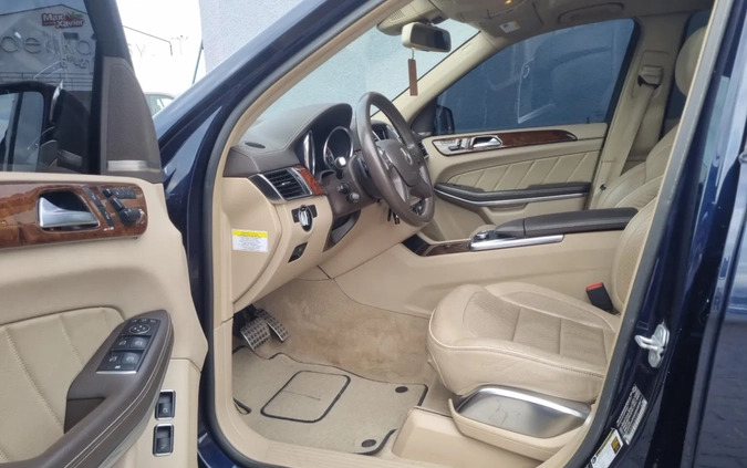 Mercedes-Benz GL cena 115900 przebieg: 182659, rok produkcji 2013 z Mosina małe 352